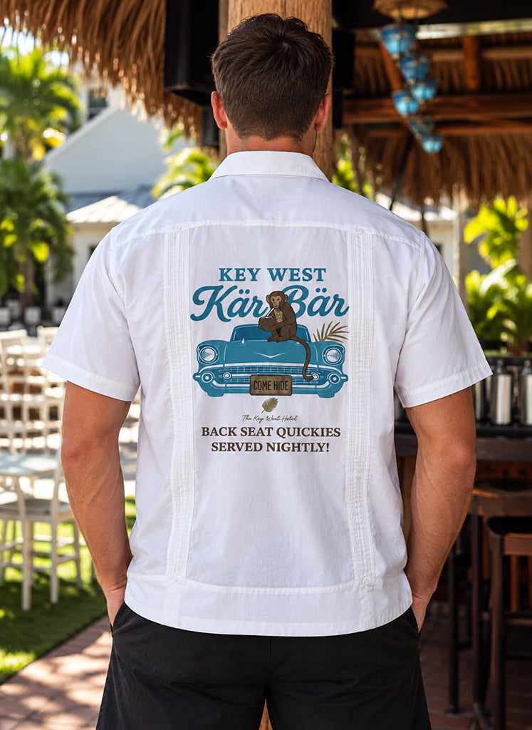 The Kar Bar Cuban Shirt (White)